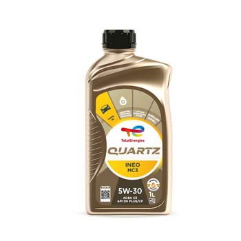 ACEITE MOTOR QUARTZ INEO MC3 SAE 5W30 API SN PLUS LITRO (CAJAX12)
